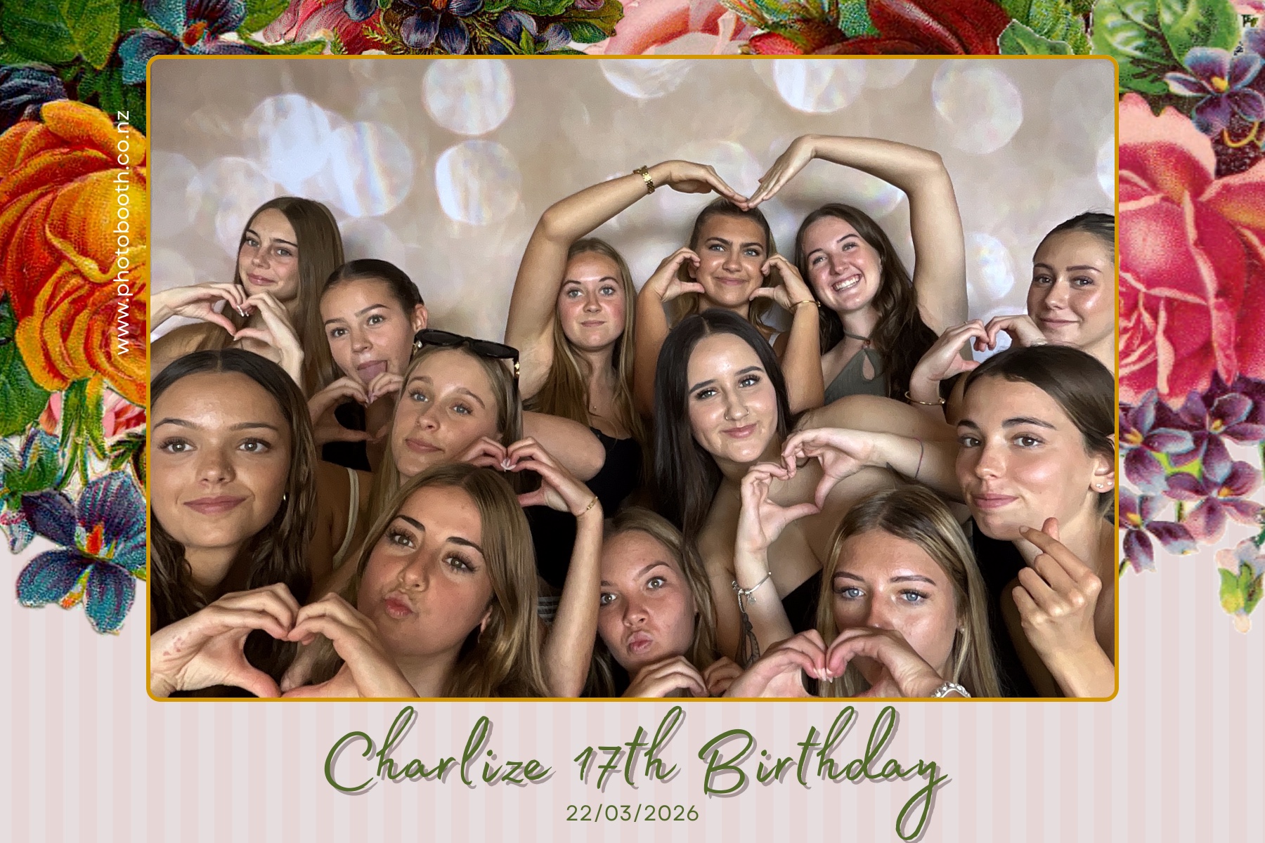 Charlie's 17th Birthday — Selfie Central photo booth